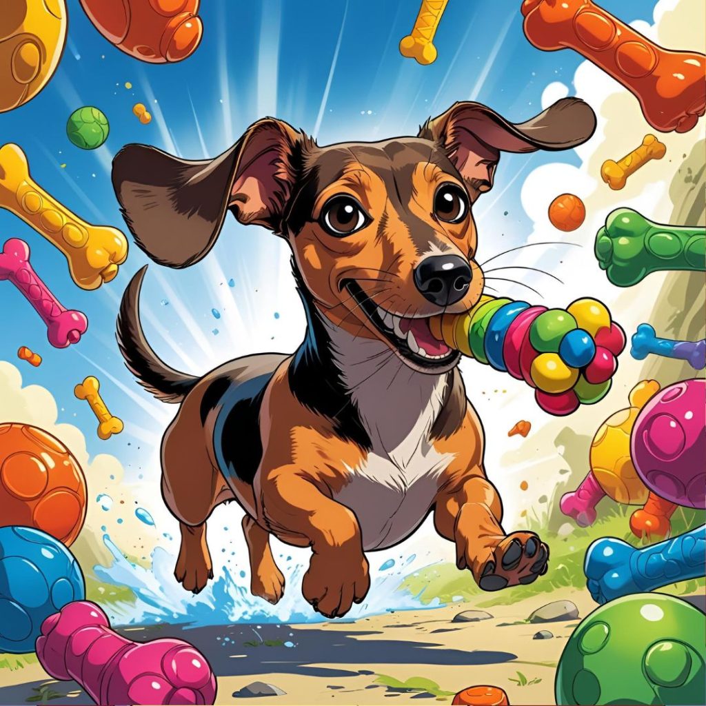 juguetes blandos, para morder y roer para perros teckel