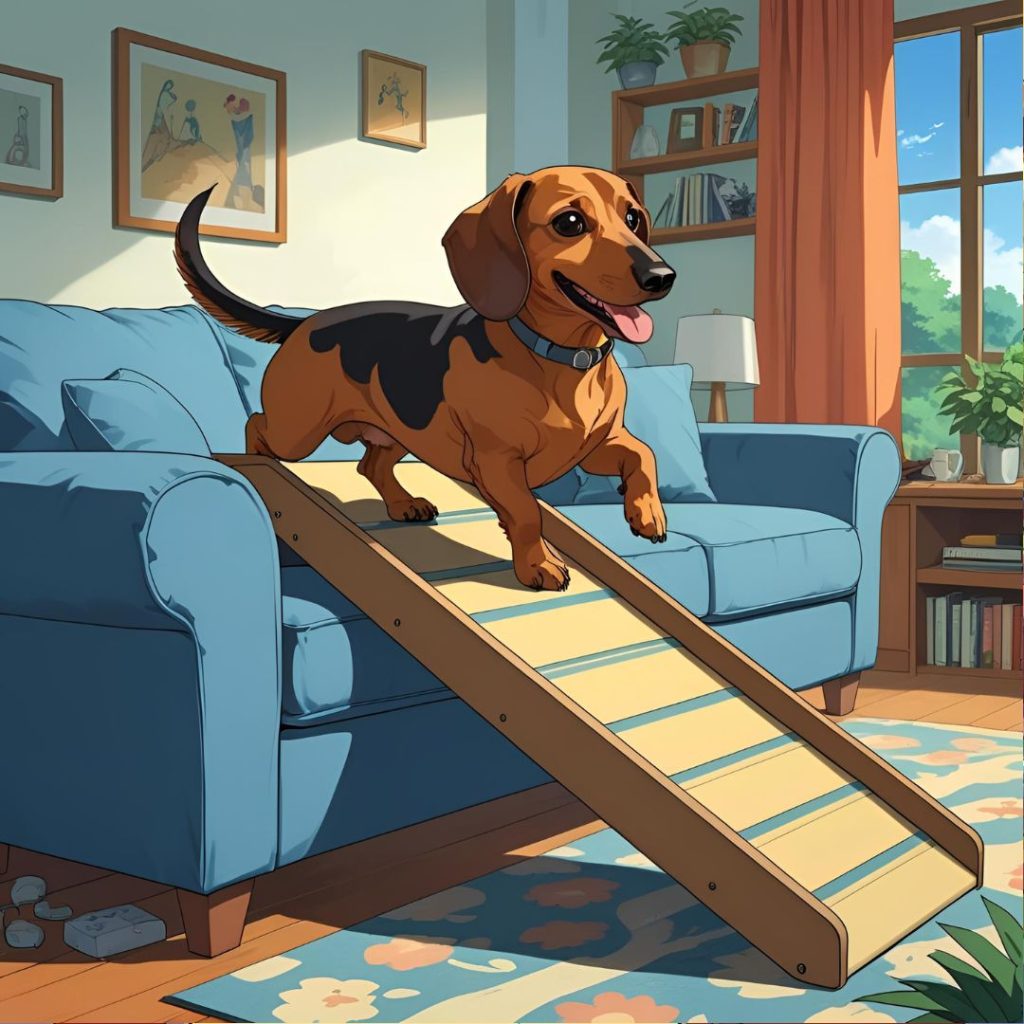 rampas y escaleras para perro