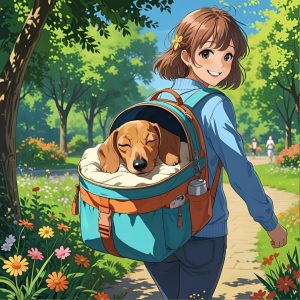 viajes y transportes para perro salchicha teckel