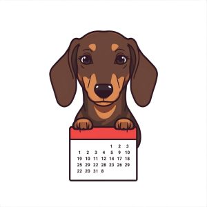 salud anual de un teckel perro salchicha