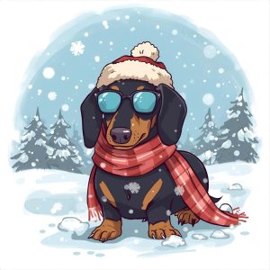 Proteger teckel del frío